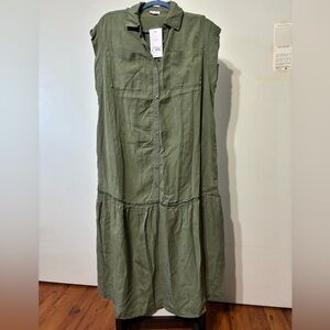 Ingrid & Isabel Green Midi Dress